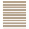 VidaXL Jaluzea tip zebra 125x150 cm lățime țesătură 120,9 cm poliester 4014552