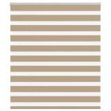vidaXL Jaluzea tip zebra 125x150 cm lățime țesătură 120,9 cm poliester