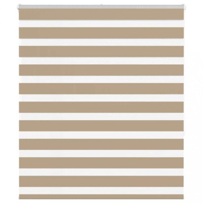 vidaXL Jaluzea tip zebra 125x150 cm lățime țesătură 120,9 cm poliester foto
