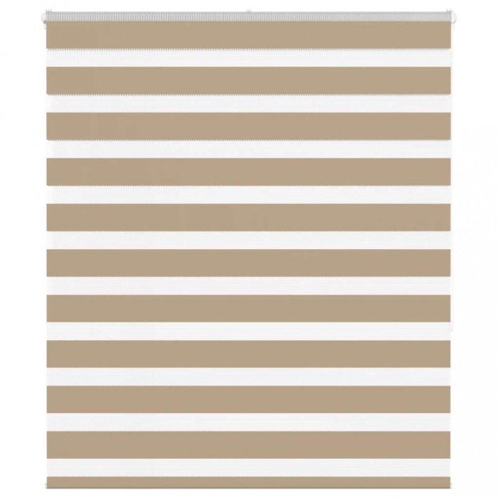 vidaXL Jaluzea tip zebra 125x150 cm lățime țesătură 120,9 cm poliester