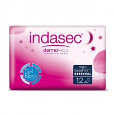 Absorbante pentru Incontinenta Dermoseda Good Night Maxi Indasec (12 uds) foto