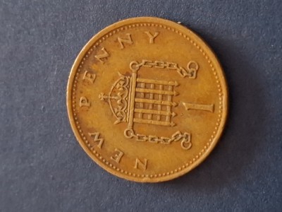 One penny 1971 foto