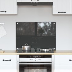 vidaXL Spate de bucătărie Gri &icirc;nchis 70 x 50 x 0.6 cm