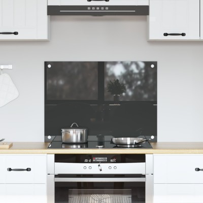 vidaXL Spate de bucătărie Gri &amp;icirc;nchis 70 x 50 x 0.6 cm 42001239 foto