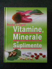 VITAMINE, MINERALE SI SUPLIMENTE. READER&amp;#039;S DIGEST foto