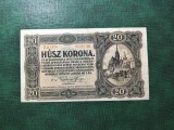 UNGARIA 20 COROANE 1920