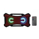 Boxa Portabila 4213 , Incredible Sound , Bluetooth , Telecomanda , USB , Card , Rosu