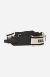 Karl Lagerfeld curea poseta femei, culoarea negru, A2W50022