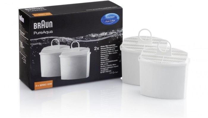 Set 2 filtre apa BRSC006 pentru cafetiere Braun AromaSelect, FlavorSelect, AromaPassion