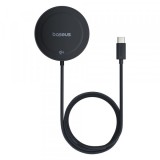 Incarcator Retea Wireless Baseus Simple Mini4, 15W, 1.67A, Negru P10273300121-02