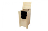 Cutie depozitare din lemn 39x36.5x74 cm