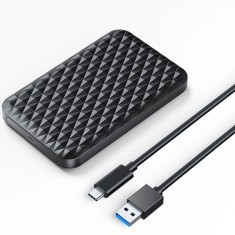 Rack Orico 2520C3-V1 pentru HDD / SSD SATA 2.5inch, USB-C, Negru