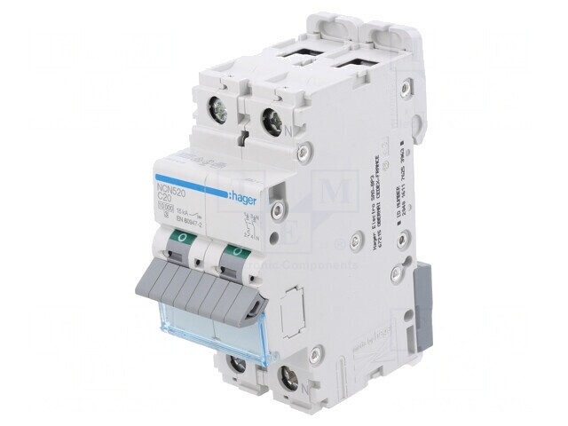&Icirc;ntrerupător de Supracurent 20A 230/400V 1 Pol