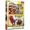 PUZZLE TREFL 2X24 SPIDEY AND HIS AMAZING FRIENDS DINO-WEBS SPIDEY SI DINOZAURII