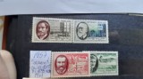 1957-Franta YT=1095-1098 c set MH, Nestampilat