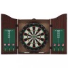 VidaXL Placă de darts profesională din sisal, cu dulap și 6 săgeți