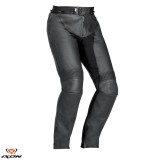 Cumpara ieftin Pantaloni pentru scuter - motocicleta barbati piele Roadster Ixon vara model Hawk Pant MS culoare: negru Negru XL