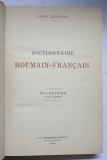 DICTIONNAIRE ROUMAIN - FRANCAIS par CONST . SAINEANU , 1936