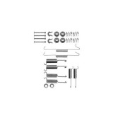 Set accesorii reparatie saboti frana Delphi LY1151, parte montare : Punte Spate