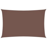 Cumpara ieftin Parasolar, maro, 2x5 m, tesatura oxford, dreptunghiular