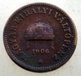 1.211 UNGARIA 2 FILLER 1906, Europa, Bronz