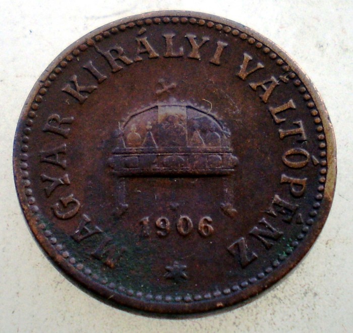 1.211 UNGARIA 2 FILLER 1906