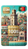 eSIM Portugal, 100GB, 30 Days, Standard