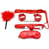 Set accesorii fetish Red