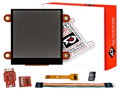 Afişaj TFT 2,5&amp;quot; 240x240 cu Interfaţă GPIO/I2C-Master foto