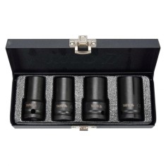 Set chei tubulare prezoane 1/2&rdquo;- 4 buc Yato YT-06030