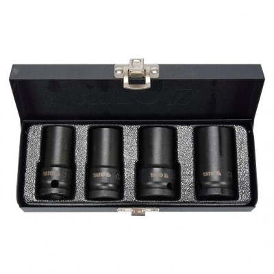 Set chei tubulare prezoane 1/2&amp;rdquo;- 4 buc Yato YT-06030 foto