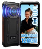 Cumpara ieftin Telefon Mobil FOSSiBOT F110 Pro, Portocaliu, 6.745 HD+, 20GB RAM (8GB + 12GB Extensibili), 128GB ROM, Android 15, Dimensity 6300, 50MP, 10000mAh, 20W,