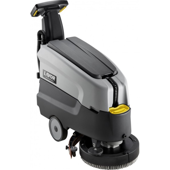 Masina pentru spalat si aspirat pardoseli cu baterii 24V, Dynamic 45B, productivitate 1600 mp/h, Autonomie 1,5-2 ore