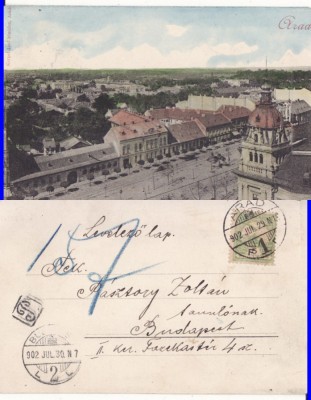 Arad - 1902- clasica- rara foto