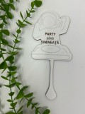 Props in forma de DJ din MDF
