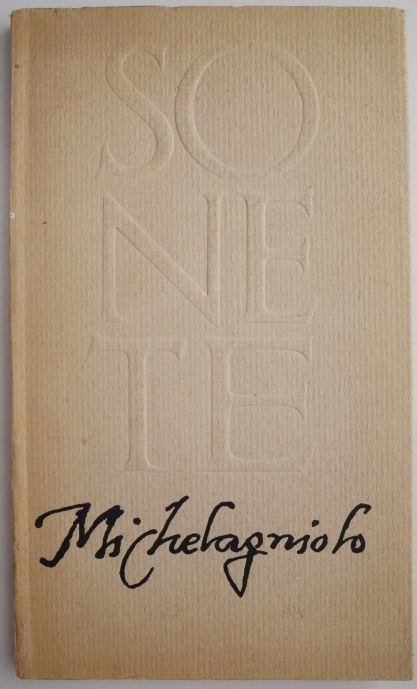 Sonete &ndash; Michelangelo