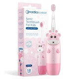 Periuta de dinti electrica pentru copii 1-8 ani - roz Nordics