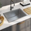 VidaXL Chiuvetă de bucătărie lucrată manual, oțel inoxidabil 145078