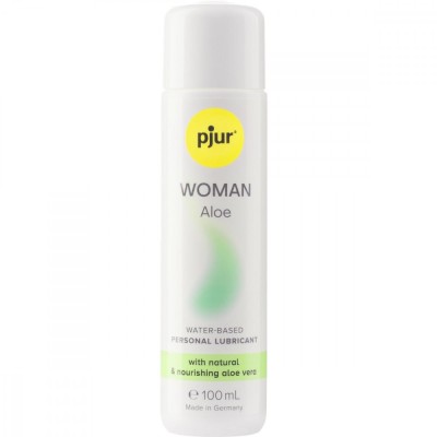 Lubrifiant Pjur Woman, pentru femei, cu aloe vera naturala, 100 ml foto