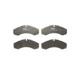 Set placute frana Trw GDB1534, parte montare : Punte fata