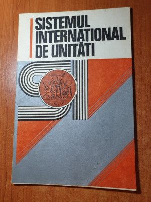 revista sistemul international de unitati aprilie 1979 foto