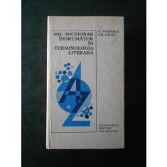 C. FIERASCU - MIC DICTIONAR INDRUMATOR IN TERMINOLOGIA LITERARA