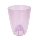 Masca ghiveci orhidee Coubi, rotunda, plastic, violet, D 13 cm