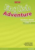New English Adventure Level 1, Teacher&#039;s Book - Paperback brosat - Jennifer Heath, Mariola Bogucka, Wioleta Laskowska - Pearson