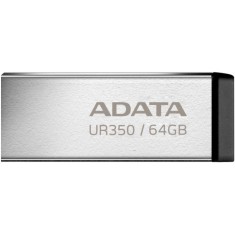 MEMORIE USB 3.2 ADATA 64 GB, carcasa metalica, gri,UR350-64G-RSR/BK
