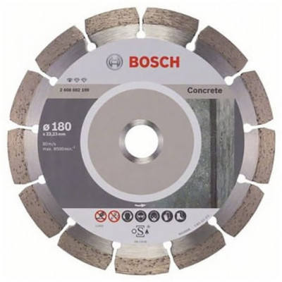 Disc diamantat pentru beton 180mm ECO2 Bosch V-2608602199 foto