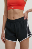 Reebok pantaloni scurți de antrenament ID Train culoarea negru, modelator, high waist, 100034912