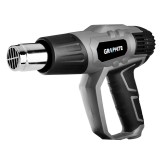 Pistol cu aer cald 2000W, interval de temperatura: I: 50&ordm;C, II: 50-550&ordm;C, III: 50-550&ordm;C, geanta de transport GRAPHITE 59G526 HardWork ToolsRange