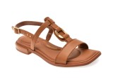 Sandale CLARKS maro, ARIANY SLING, din piele naturala
