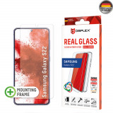 Cumpara ieftin Folie pentru Samsung Galaxy S22 5G, Displex Real Glass + Case, Clear